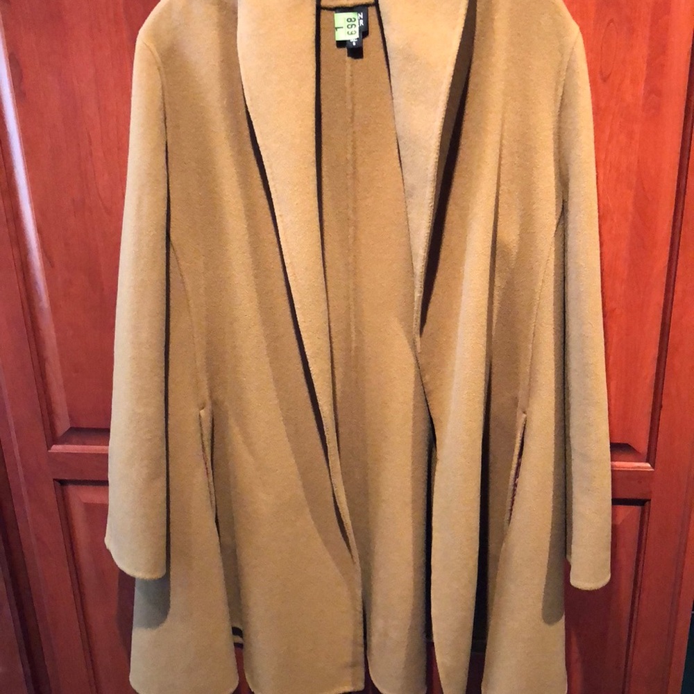 Eileen Fisher Camel Swing Coat